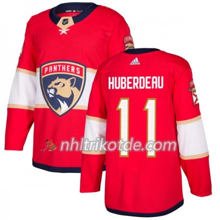 Florida Panthers Trikot Jonathan Huberdeau 11 Adidas 2017-2018 Rot Authentic - Herren